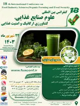 Poster of 18th International Conference on Food Industry Sciences,Organic Farming and Food Security