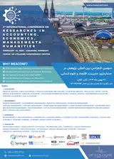 Poster of 3rd International Conference on Researches in Accounting, Economics, Management & Humanities