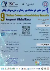 9th National Conference on Interdisciplinary Research in Management & Medical Sciences
