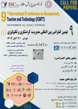 Poster of 9th International Conference on Management, Tourism and Technology