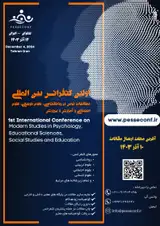1st international conference on modern studies in psychology, educational sciences, social sciences and education