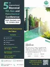 Poster of 5th international Biennial Oil, Gas and Petrochemical Conference