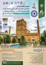 Poster of 4th.National Conference on Architecture, Civil Engineering, Urban Development, Environment and Horizons of Islamic Art in the Second Step Statement of the Revolution