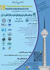 Poster of 19th National Conference on Management Research and Humanities in Iran