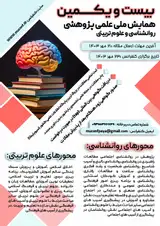 Poster of The 21st National Scientific Research Conference on Psychology and Educational Sciences