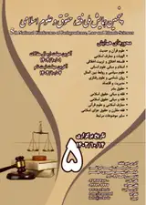 Poster of 5th International Conference of Jurisprudence, Law and Islamic Sciences