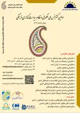 Poster of The first national conference on governance and cultural policy system