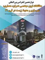 Poster of 12th International Conference on Modern Studies in Civil Engineering, Architecture, Urban Planning and Environment in the 21st Century