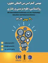 Poster of 9th International Conference on Law, Psychology, Education and Behavioral Science