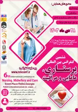 Poster of "6 International Conference on Nursing, Midwifery and Care