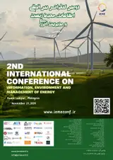 Poster of 2nd International conference on information, environment and management of energy