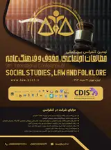 the Ninth International Conference of Social Studies, Law and Folklore