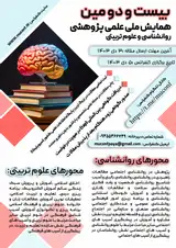 Poster of The 22nd National Scientific Research Conference on Psychology and Educational Sciences