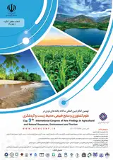 Poster of The 9th InterNational Congress of New Findings in Agricultural and Natural Resources, Environment and Tourism