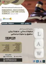 5th International Conference on Humanities, Educational Sciences, Law and Social Sciences