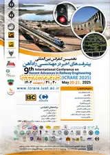 Poster of The 9th International Conference on Recent Advances in Railway Engineering