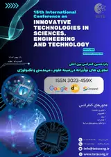 15 th International conference on Innovative Technologies in Engineering, Sciences and Technology