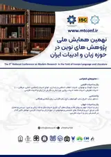 The 9th National Conference on Modern Research in Language and Literature of Iran