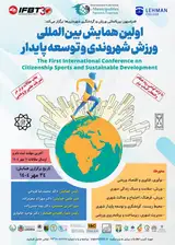 Poster of The first international conference on civic sport and sustainable development