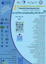 Poster of 21th International Conference on Management Research and Humanities in Iran