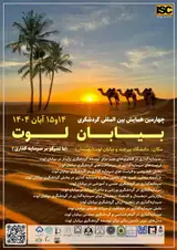 Poster of The 4th International Tourism Conference Lut Desert (With a Focus on Investment)