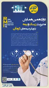 Poster of The twelfth item is cost management and insurance with health insurance
