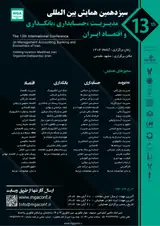 Poster of The 13th International Conference on Management, Accounting, Banking and Economics in Iran