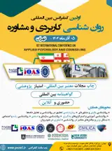 Poster of 1st International Conference on Applied psychology and counseling