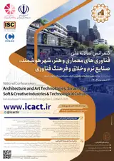 Poster of National Conference on Architecture and Art Technologies, Smart City, Soft and Creative Industries and Technological Culture