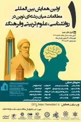Poster of The First International Conference on Modern Interdisciplinary Studies in Psychology, Educational Sciences, and Culture