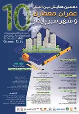 Poster of Tenth International Conference of Civil, Architectural and sustainable green city