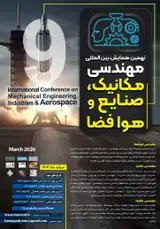 Poster of Ninth International Conference on Mechanical Engineering, Industries and Aerospace