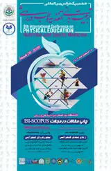 Poster of 6th international conference on physical education, nutrition and sports medicine
