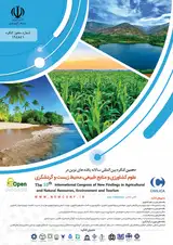 Poster of The 10th InterNational Congress of New Findings in Agricultural and Natural Resources, Environment and Tourism