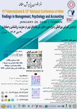 Poster of 11th International & 12th National Conference on New Findings in Management, Psychology and Accounting