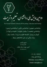 Poster of The Second National Conference Of Psychology, Education and Training
