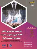 Poster of 15th International Conference on Interdisciplinary Researches in Management Accounting and Economics in Iran
