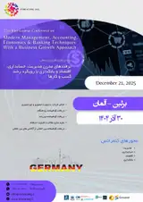 Poster of 21th international conference on Modern Management, accounting, economics and Banking Techniques with a business growth approach