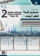 Poster of the 2nd National Conference Tomorrow on Architecture and future - city