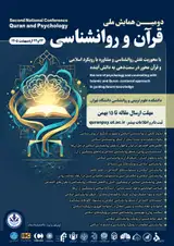 Poster of The 2nd national conference Quran and psychology