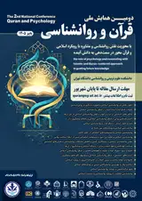 Poster of The 2nd national conference Quran and psychology