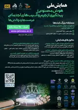 Poster of 1st Artificial Intelligence Conference; Prevention of Crime and Social Harm, Opportunities and Challenges