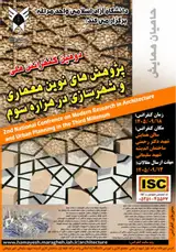 Poster of 2nd National Confrence on Modern Research in Architecture and Urban Planning in the Third Millenum