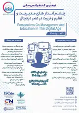 Poster of The Second National Conference on Management and Education Perspectives in the Digital Age