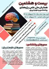 Poster of The 28th National Scientific Research Conference on Psychology and Educational Sciences