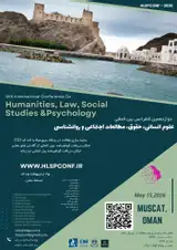 Poster of 12th International Conference on Humanities, Law, Social Studies and Psychology