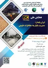 Poster of Sustainable Iran: Integrated Natural Hazard Management