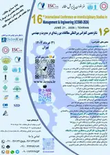 Poster of 16th International Conference on Interdisciplinary Studies in Management & Engineering