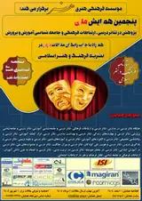 Poster of The 5th National Conference on Research in Drama in Education, Cultural Communication, and Sociology of Education