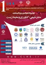 Poster of 1st International Conference on Natural Resources, Agriculture and Environment